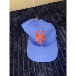 New York NY Mets Team MLB OC Sports Youth OSFM Adjustable Blue Baseball Hat (3A)